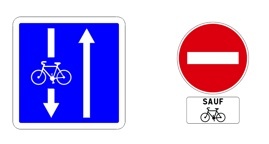 double sens cyclable